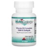 Nutricology Vitamin D3 Complete 5.000 IU 60 Softgels 713947572614
