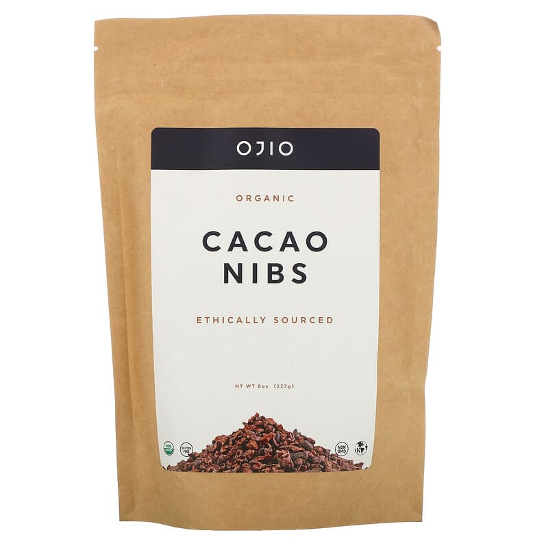 Ojio Organic Cacao Nibs 8 oz (227 g) 1 Ojio Organic Cacao Nibs 8 oz (227 g) 845772002322