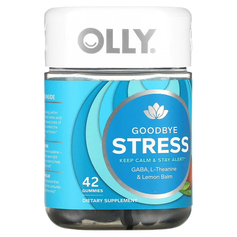 OLLY Goodbye Stress Berry Verbena 42 Gummies 1 OLLY Goodbye Stress Berry Verbena 42 Gummies 858158005701