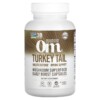 Om Mushrooms Turkey Tail 667 mg 90 viên 2 Om Mushrooms Turkey Tail 90 Vegetable Capsules 856210008233