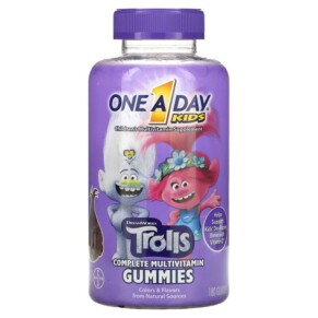 One-A-Day Kids Complete Multivitamin Trolls 180 Gummies 016500568629