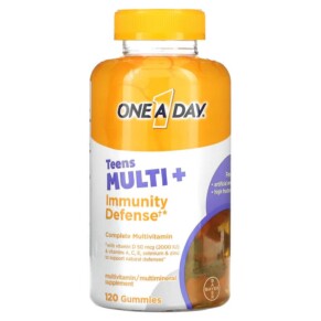 One-A-Day Teens Multi + Immunity Defense 120 Gummies 016500596516