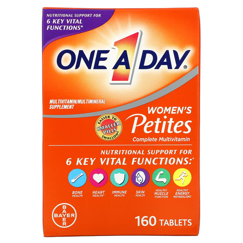 One-A-Day Women's Petites Complete Multivitamin 160 viên 1 One-A-Day Women's Petites Complete Multivitamin 160 Tablets 016500545897