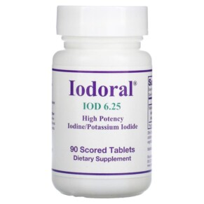 Optimox Corporation Iodoral IOD 6.25 mg 90 Scored Tablets 350520015054