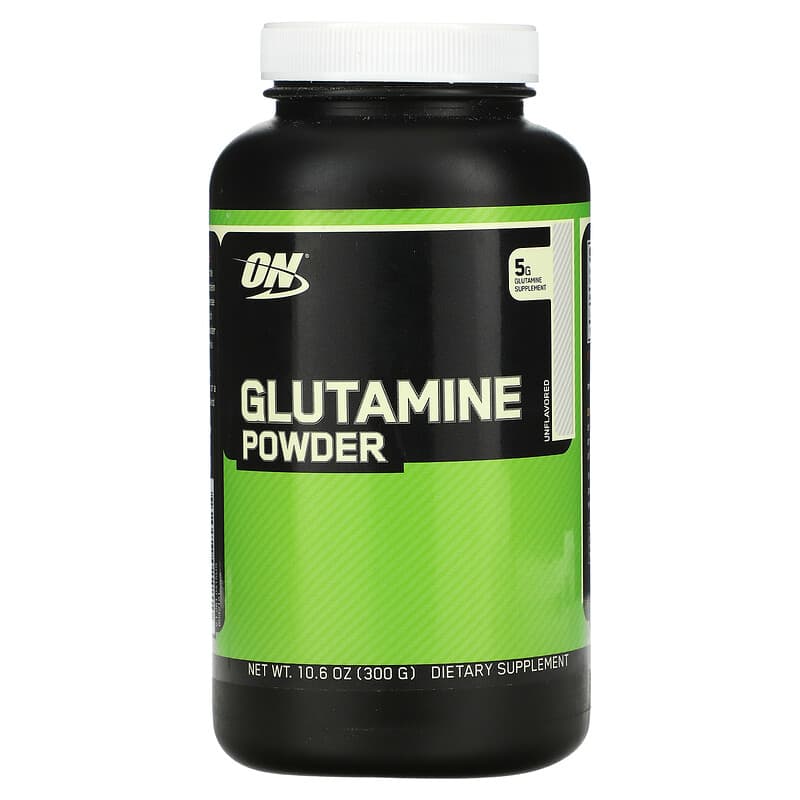 Optimum Nutrition Glutamine Powder Unflavored 10.6 oz (300 g) 1 Optimum Nutrition Glutamine Powder Unflavored 10.6 oz (300 g) 748927022810