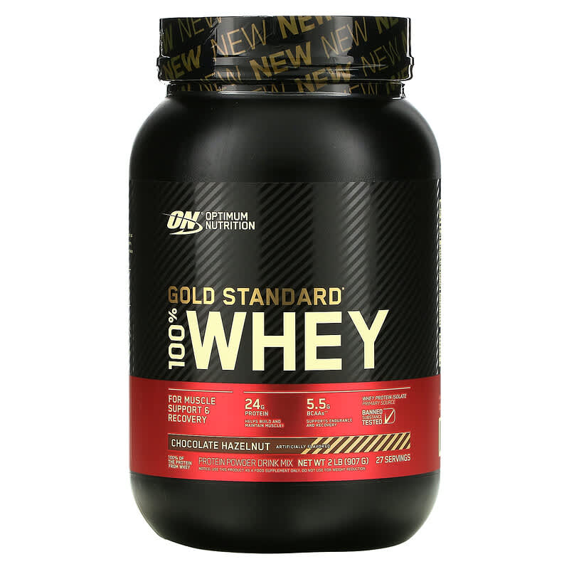 Optimum Nutrition Gold Standard 100% Whey Chocolate Hazelnut 2 lb (907 g) 1 Optimum Nutrition Gold Standard 100% Whey Chocolate Hazelnut 2 lb (907 g) 748927060676
