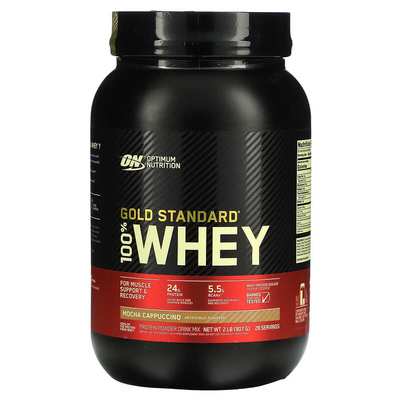 Optimum Nutrition Gold Standard 100% Whey Mocha Cappuccino 2 lb (907 g) 1 Optimum Nutrition Gold Standard 100% Whey Mocha Cappuccino 2 lb (907 g) 748927026245