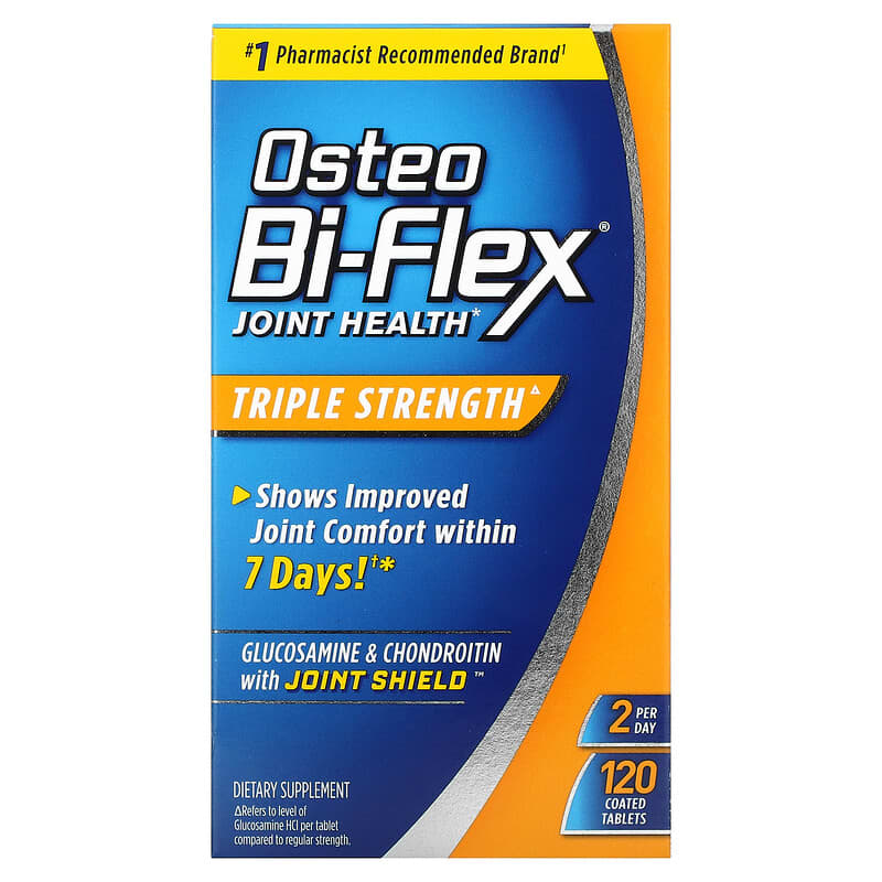 Osteo Bi-Flex Joint Health Triple Strength 120 Coated Tablets 1 Osteo Bi-Flex Joint Health Triple Strength 120 Coated Tablets 030768035785