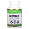 Paradise Herbs Bromelain+ 60 Vegetarian Capsules 601944777562