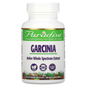 Paradise Herbs Garcinia 60 Vegetarian Capsules 601944778392