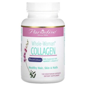 Paradise Herbs Whole-Woman Collagen 120 Vegetarian Capsules 601944779054