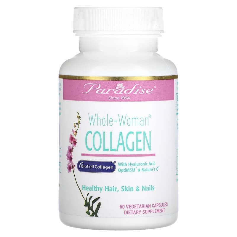 Paradise Herbs Whole-Woman Collagen 60 Vegetarian Capsules 1 Paradise Herbs Whole-Woman Collagen 60 Vegetarian Capsules 601944779047