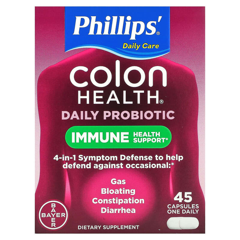 Phillips Colon Health Daily Probiotic 45 Capsules 1 Phillips Colon Health Daily Probiotic 45 Capsules 312843543508