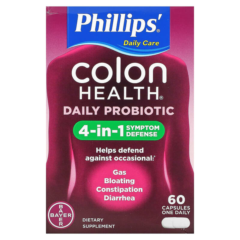 Phillips Colon Health Daily Probiotic 60 Capsules 1 Phillips Colon Health Daily Probiotic 60 Capsules 312843541207