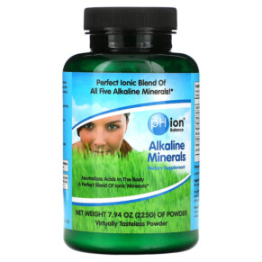 pHion Balance Alkaline Minerals Powder 7.94 oz (225 g) 813986010105