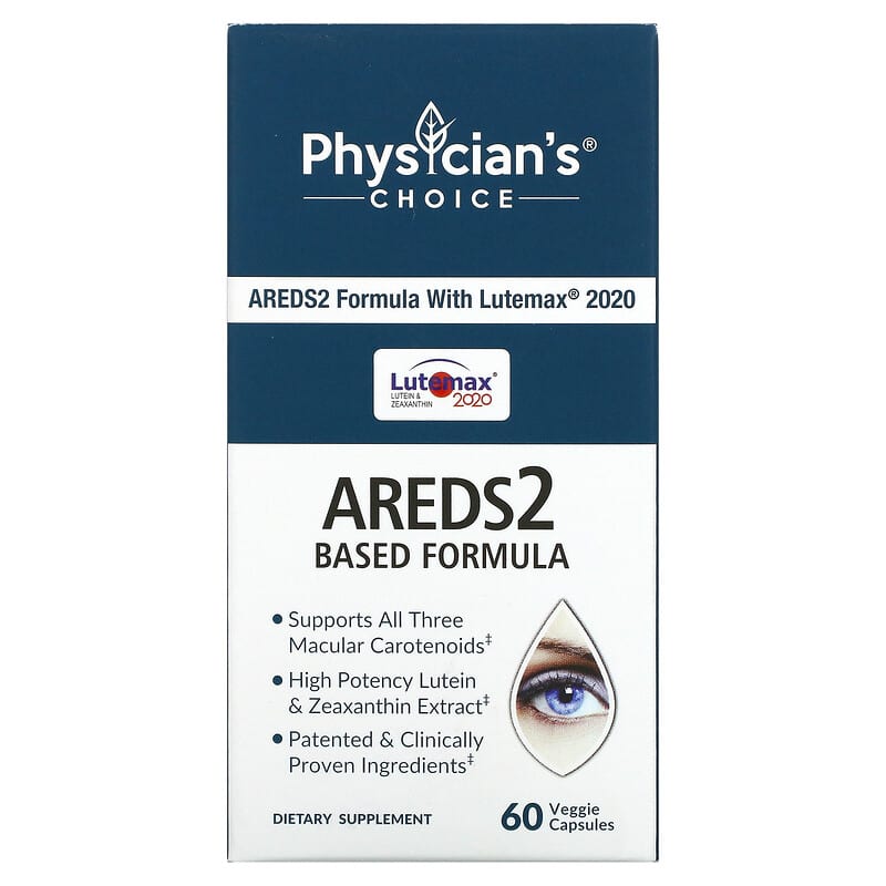 Physician's Choice Areds2 Based Formula 60 Veggie Capsules 1 Physician's Choice Areds2 Based Formula 60 Veggie Capsules 854226008070