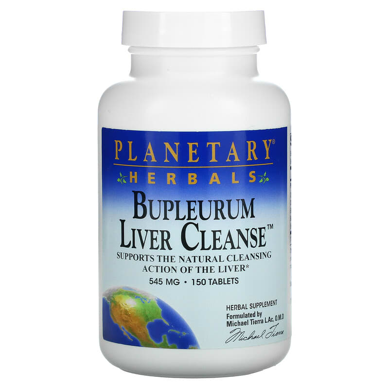 Planetary Herbals Bupleurum Liver Cleanse 272 mg 150 Tablets 1 Planetary Herbals Bupleurum Liver Cleanse 272 mg 150 Tablets 021078100645