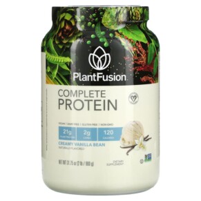 PlantFusion Complete Protein Creamy Vanilla Bean 2 lb (900 g) 890985001952