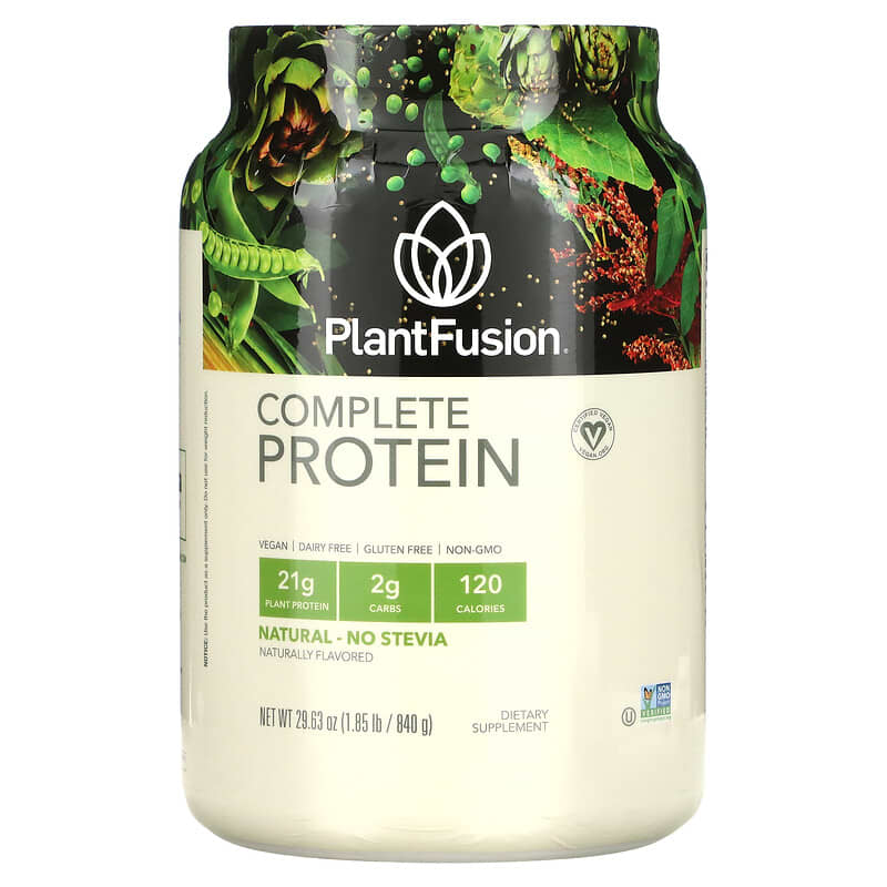 PlantFusion Complete Protein Natural 1.85 lb (840 g) 1 PlantFusion Complete Protein Natural 1.85 lb (840 g) 890985001983