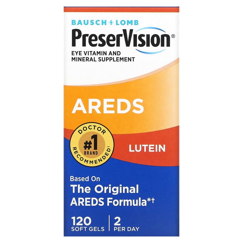 PreserVision AREDS Lutein 120 Soft Gels 1 PreserVision AREDS Lutein 120 Soft Gels 324208632116