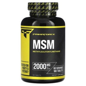 Primaforce MSM 2.000 mg 180 Tablets 713325973989