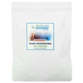 ProHealth Longevity Micronized Trans-Resveratrol 100 g 850030779229
