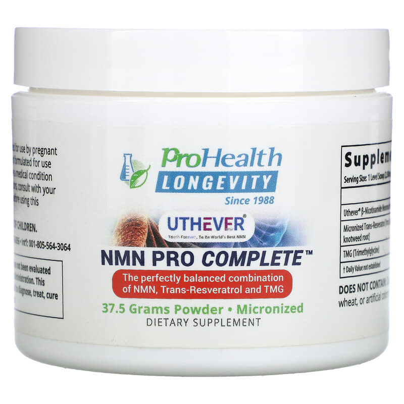 ProHealth Longevity NMN Pro Complete 37.5 g 1 ProHealth Longevity NMN Pro Complete 37.5 g 850023410597
