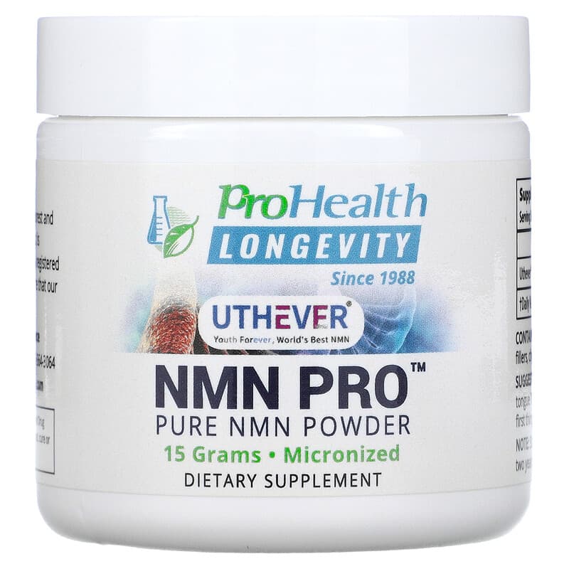 ProHealth Longevity NMN Pro Pure NMN Powder 250 mg 15 g 1 ProHealth Longevity NMN Pro Pure NMN Powder 250 mg 15 g 850023410016