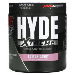 ProSupps Hyde Xtreme Intense Energy Pre Workout Cotton Candy 7.8 oz (222 g) 818253021754