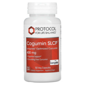 Protocol for Life Balance Cogumin SLCP 400 mg 50 Veg Capsules 707359123953