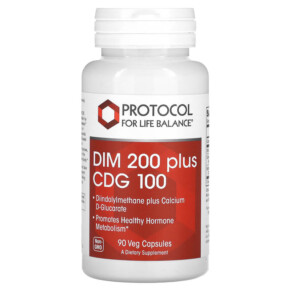Protocol for Life Balance DIM 200 Plus CDG 100 90 Veg Capsules 707359130494