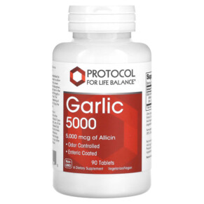 Protocol for Life Balance Garlic 5000 5.000 mcg 90 Tablets 707359118140