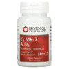 Protocol for Life Balance K2 MK-7 & D3 60 Veg Capsules 707359103849