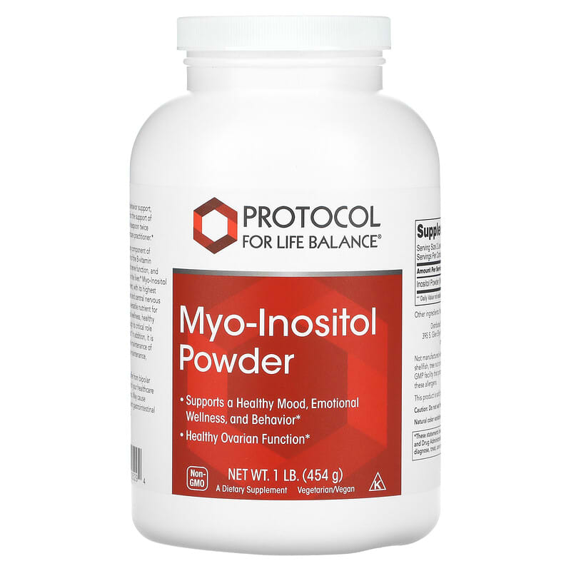 Protocol for Life Balance Myo-Inositol Powder 1 lb (454 g) 1 Protocol for Life Balance Myo-Inositol Powder 1 lb (454 g) 707359105294