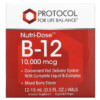 Protocol for Life Balance Nutri-Dose B-12 Mixed Berry 10.000 mcg 12 Vials 0.5 fl oz (15 ml) Each 2 Protocol for Life Balance Nutri-Dose B-12 Mixed Berry 10.000 mcg 12 Vials 0.5 fl oz (15 ml) Each 707359104532