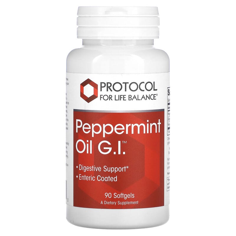Protocol for Life Balance Peppermint Oil G.I. 90 Softgels 1 Protocol for Life Balance Peppermint Oil G.I. 90 Softgels 707359147270