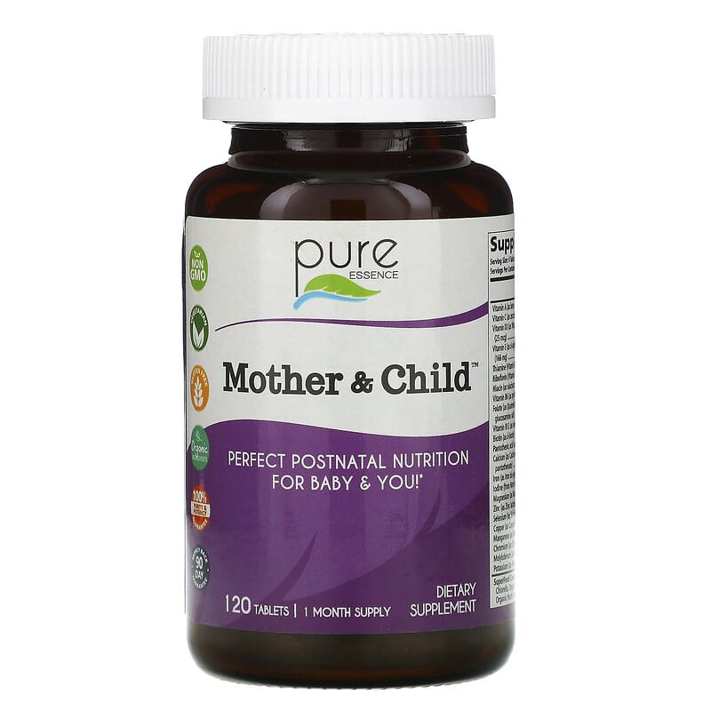 Pure Essence Mother & Child 120 Tablets 1 Pure Essence Mother & Child 120 Tablets 659670013027