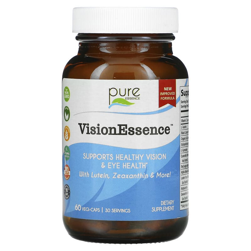 Pure Essence VisionEssence 60 Vegi-Caps 1 Pure Essence VisionEssence 60 Vegi-Caps 659670190025