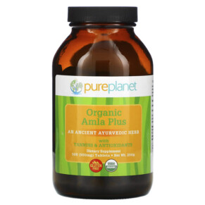 Pure Planet Amla Plus 500 mg 500 Tablets 091401864025