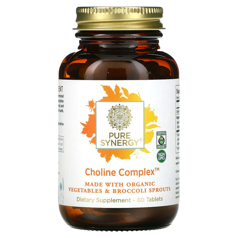 Pure Synergy Choline Complex 60 viên 1 Pure Synergy Choline Complex 60 Tablets 852971004873