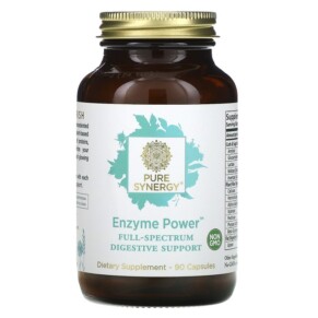 Pure Synergy Enzyme Power Full-Spectrum Digestive Support 90 Capsules 852971004736