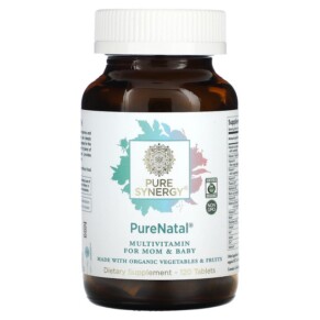 Pure Synergy PureNatal Multivitamin For Mom & Baby 120 Tablets 852971004156