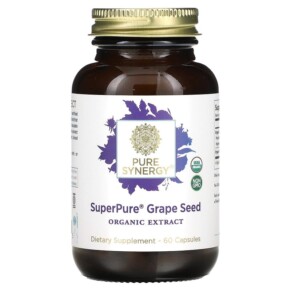 Pure Synergy Super Pure Grape Seed Organic Extract 60 Capsules 852971004675