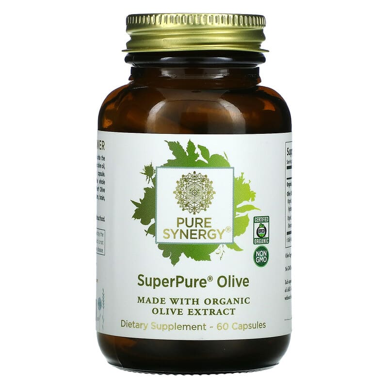 Pure Synergy SuperPure Olive 60 Capsules 1 Pure Synergy SuperPure Olive 60 Capsules 852971004699