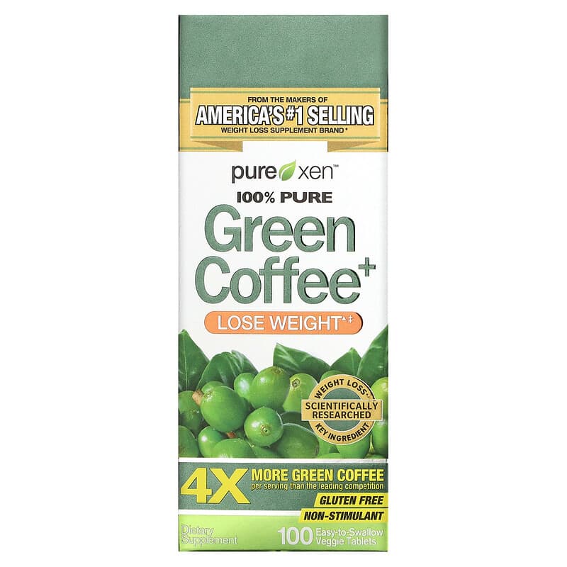 Purely Inspired Green Coffee+ 100 Easy-to-Swallow Veggie Tablets 1 Purely Inspired Green Coffee+ 100 Easy-to-Swallow Veggie Tablets 631656604788