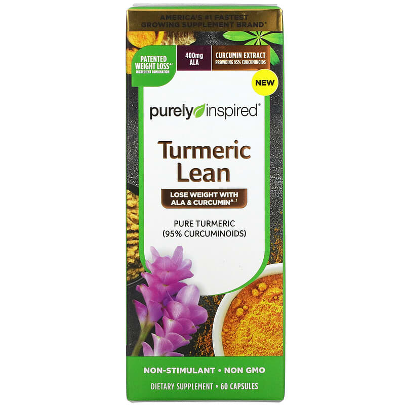 Purely Inspired Turmeric Lean 60 Capsules 1 Purely Inspired Turmeric Lean 60 Capsules 631656610086