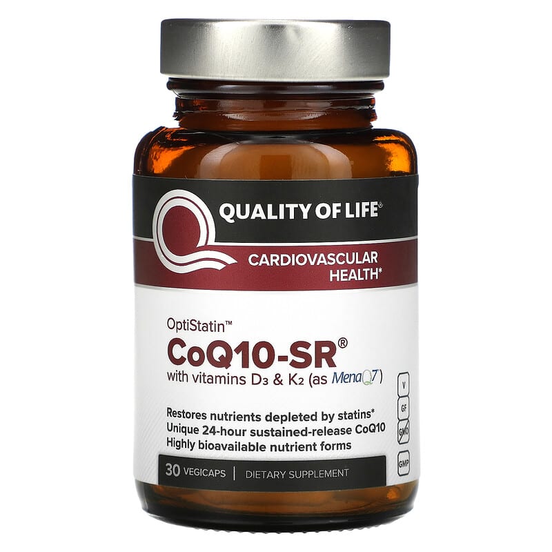 Quality of Life Labs CoQ10-SR 30 Vegicaps 1 Quality of Life Labs CoQ10-SR 30 Vegicaps 812259003554