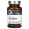 Quality of Life Labs Yellow And Black Turmeric With Curcumin-SR 30 Vegicaps 812259003585