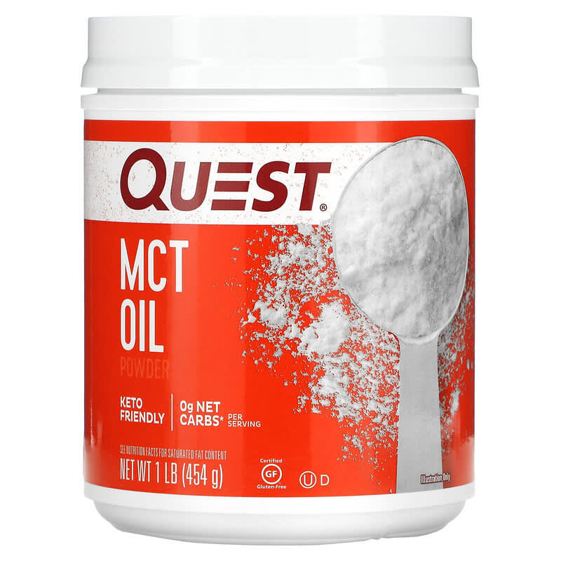 Quest Nutrition MCT Oil Powder 1 lb (454 g) 1 Quest Nutrition MCT Oil Powder 1 lb (454 g) 888849000883