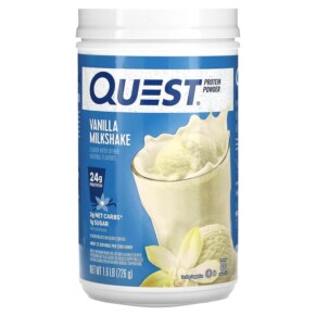Quest Nutrition Protein Powder Vanilla Milkshake 1.6 lb (726 g) 888849008582